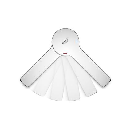 GROHE 19577001 - Ensemble baignoire 4 trous LINEARE chromé brillant