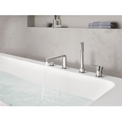 GROHE 19577001 - Mitigeur de baignoire 4 trous LINEARE, chrome brillant