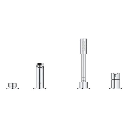 GROHE 19577001 - Mitigeur de baignoire 4 trous LINEARE, chrome brillant