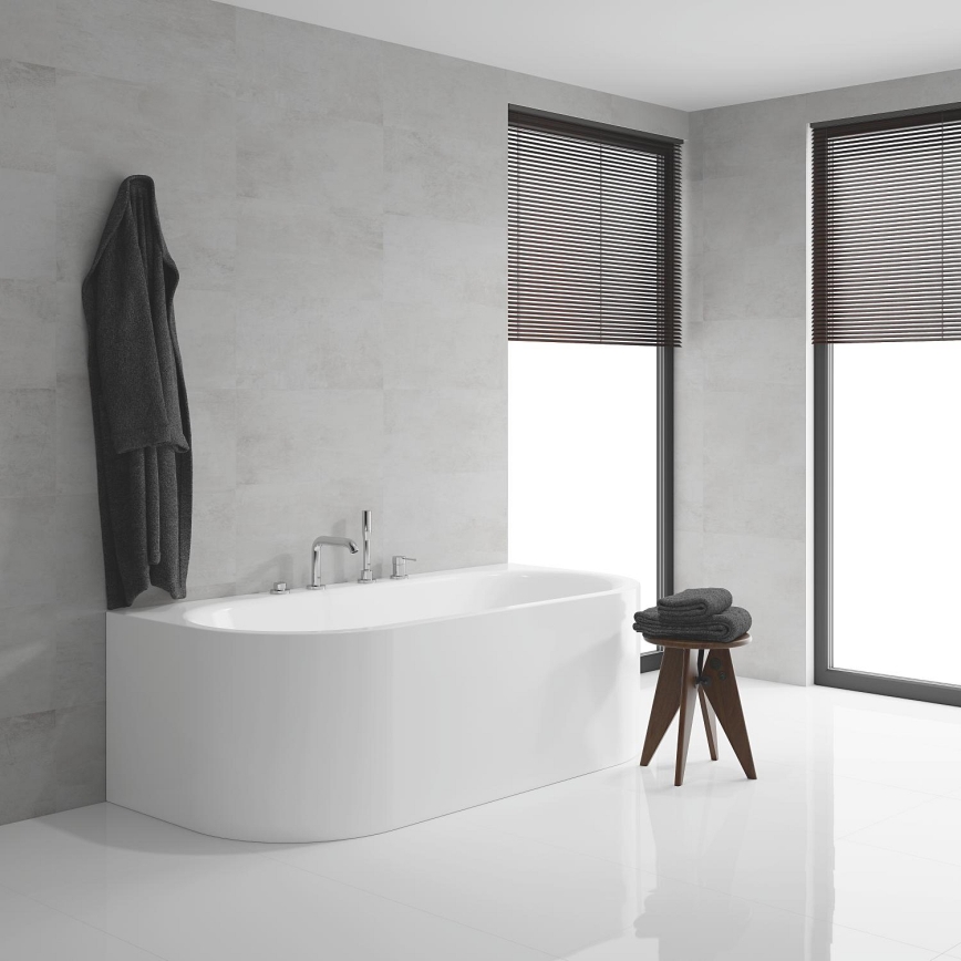 GROHE 19578001 - Ensemble bain 4 trous ESSENCE 197 mm, chrome brillant