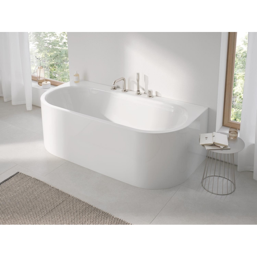 GROHE 19578DC1 - Mitigeur bain 4 trous ESSENCE en acier inoxydable