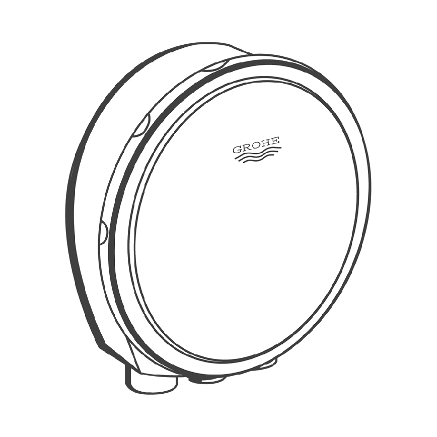 GROHE 19952GL0 - Ensemble de remplissage, d'évacuation et de trop-plein pour baignoire TALENTOFILL, finition dorée