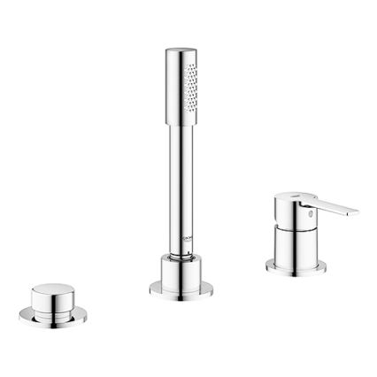 GROHE 19965001 - Mitigeur de baignoire 3 trous LINEARE, chrome brillant