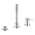 GROHE 19976001 - Ensemble mitigeur baignoire 3 trous ESSENCE chrome brillant