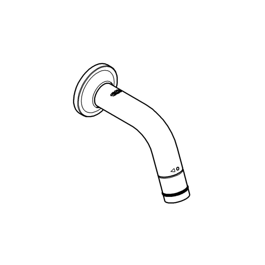 GROHE 20205000 - Vanne murale UNIVERSAL 106 mm, chrome brillant