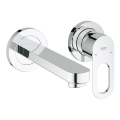 GROHE 20289000 - Mitigeur pour lavabo 2 trous BAULOOP 110 mm, chrome brillant