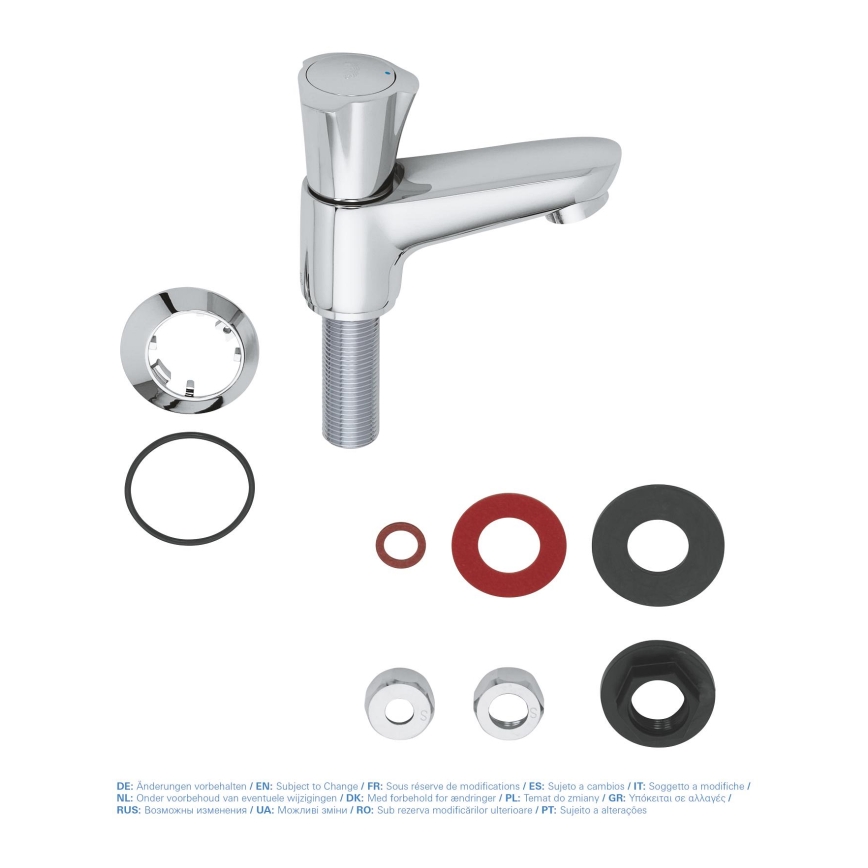 GROHE 20404001 - Robinet d'arrêt COSTA L DN 15 chromé brillant