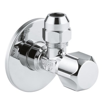 GROHE 22023000 - Vanne d'arrêt d'angle DN 15, finition chrome brillant