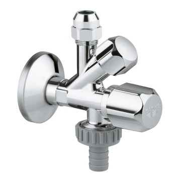 GROHE 22035000 - Robinet d'angle combiné UNIVERSAL DN 15 chromé brillant