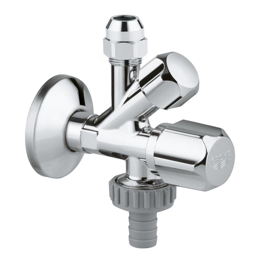 GROHE 22035000 - Robinet d'angle combiné UNIVERSAL DN 15 chromé brillant