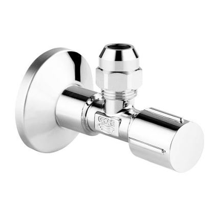 GROHE 22037000 - Robinet d'arrêt d'angle DN 15 chromé brillant