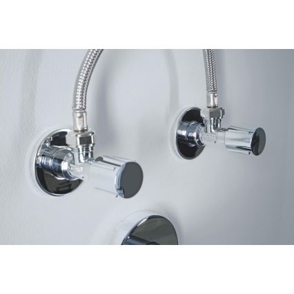 GROHE 22037000 - Robinet d'arrêt d'angle DN 15 chromé brillant