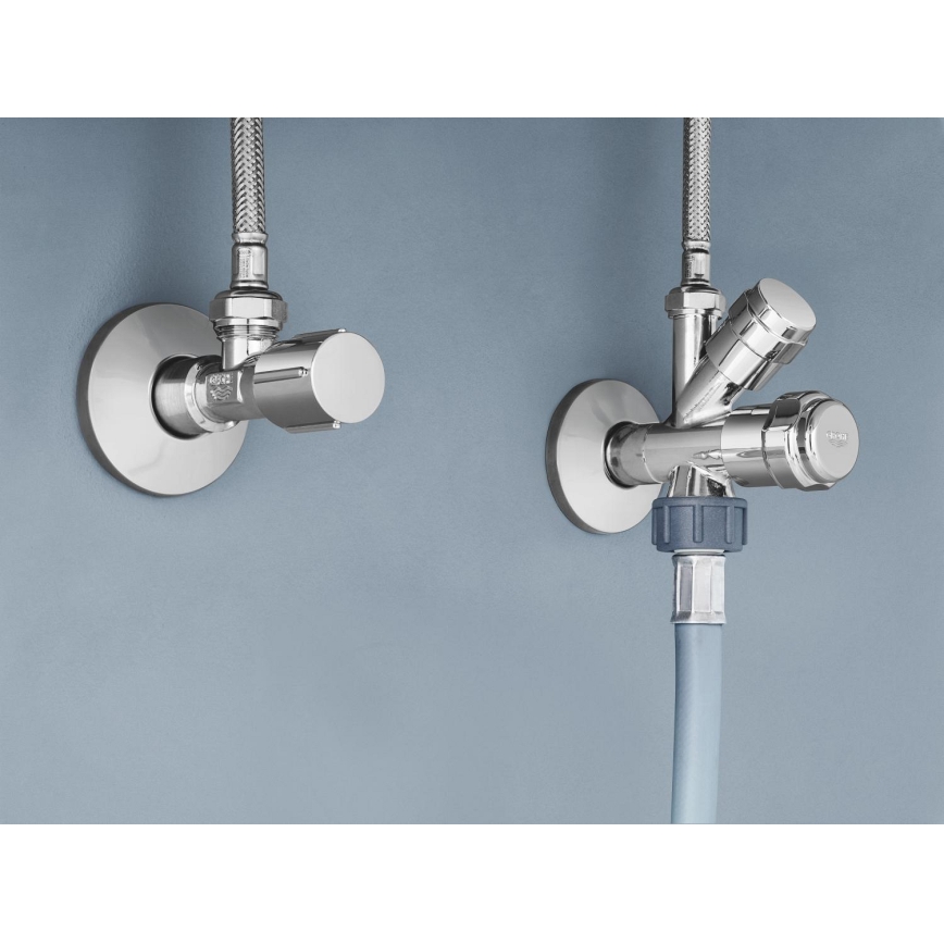 GROHE 22037000 - Robinet d'arrêt d'angle DN 15 chromé brillant
