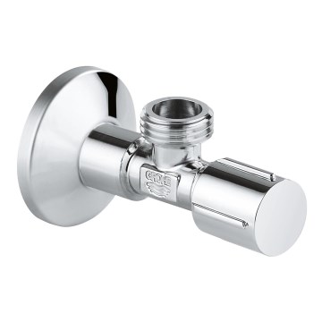 GROHE 22043000 - Robinet d'arrêt coudé UNIVERSAL DN 15, chromé brillant