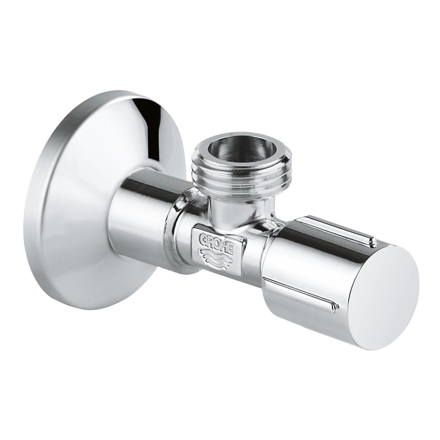 GROHE 22043000 - Robinet d'arrêt coudé UNIVERSAL DN 15, chromé brillant