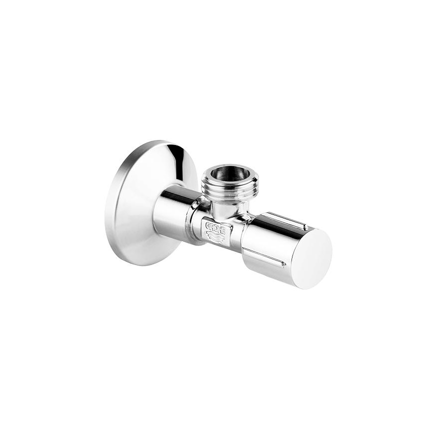 GROHE 22043000 - Robinet d'arrêt coudé UNIVERSAL DN 15, chromé brillant