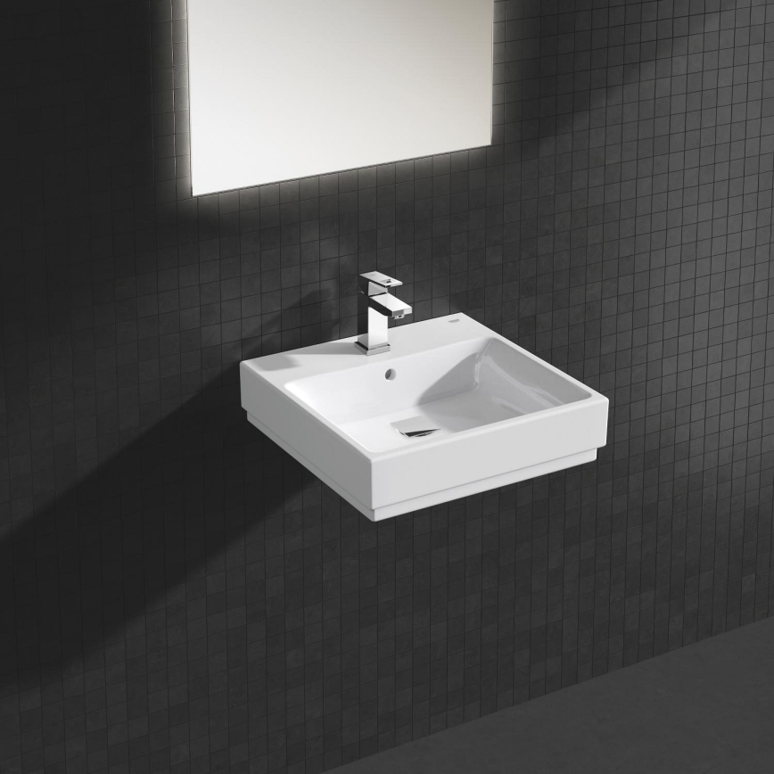 GROHE 2312700E - Mitigeur pour lavabo EUROCUBE taille S chromé brillant