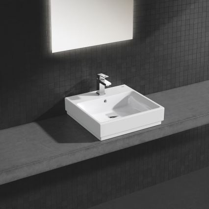GROHE 2312700E - Mitigeur pour lavabo EUROCUBE taille S chromé brillant