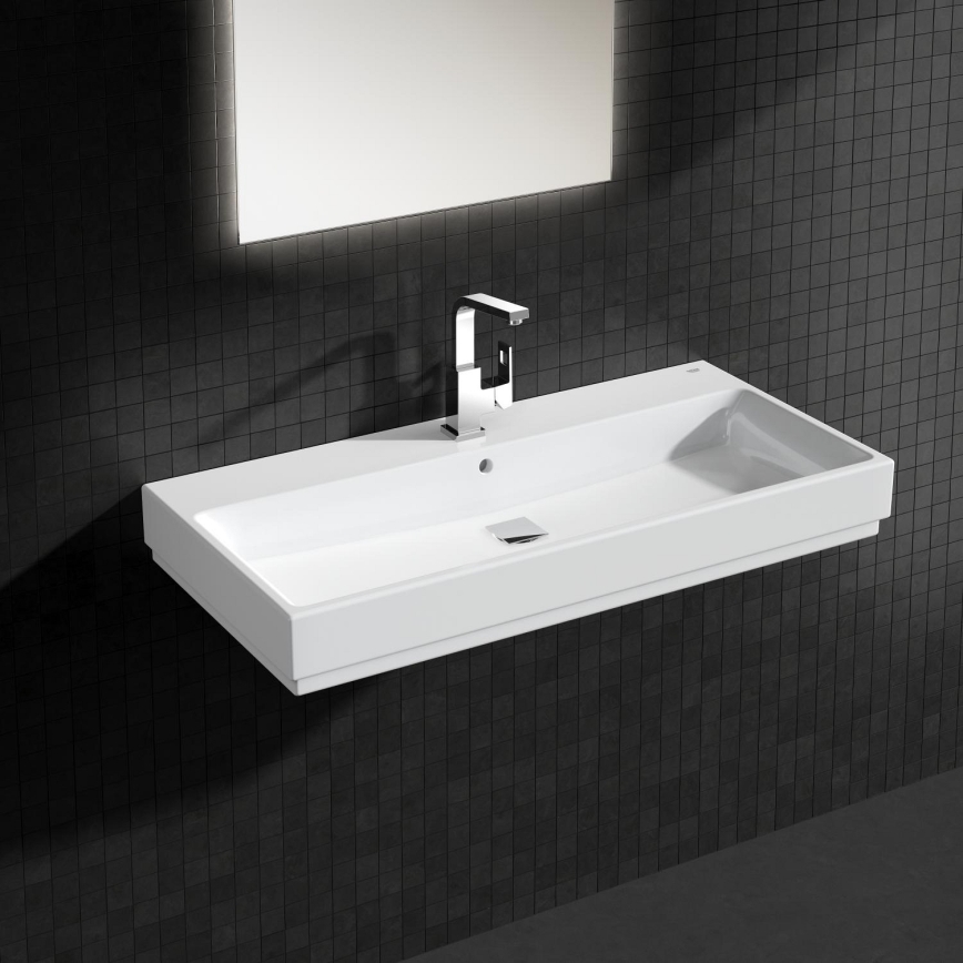 GROHE 2313500E - Mitigeur pour lavabo EUROCUBE Taille L Chrome brillant