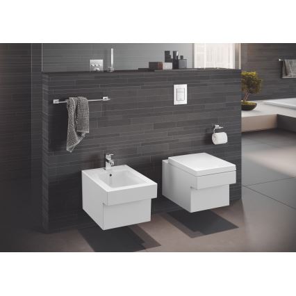 GROHE 23138000 - Mitigeur pour bidet EUROCUBE, chrome brillant