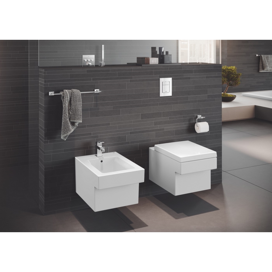GROHE 23138000 - Mitigeur pour bidet EUROCUBE, chrome brillant