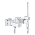 GROHE 23141000 - Ensemble pour baignoire avec mitigeur EUROCUBE DN 15, chrome brillant