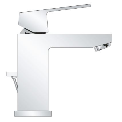 GROHE 2339000E - Mitigeur pour lavabo EUROCUBE DN 15, chrome poli