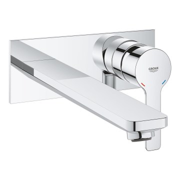 GROHE 23444001 - Mitigeur pour lavabo à 2 trous LINEARE 207 mm, chrome brillant