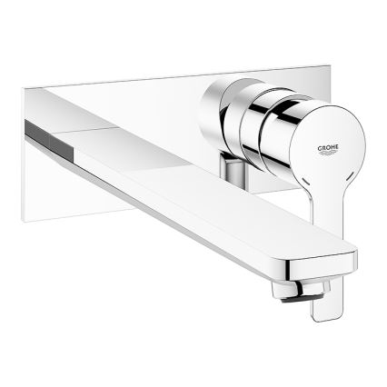 GROHE 23444001 - Mitigeur pour lavabo à 2 trous LINEARE 207 mm, chrome brillant