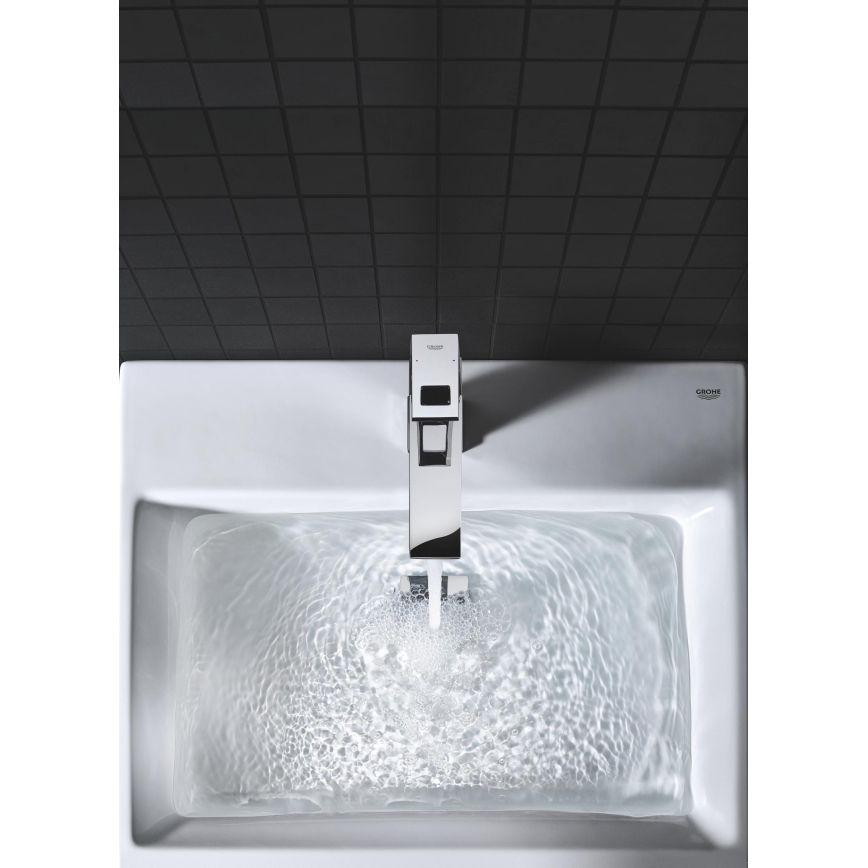 GROHE 23445000 - Mitigeur pour lavabo EUROCUBE taille M, chrome brillant
