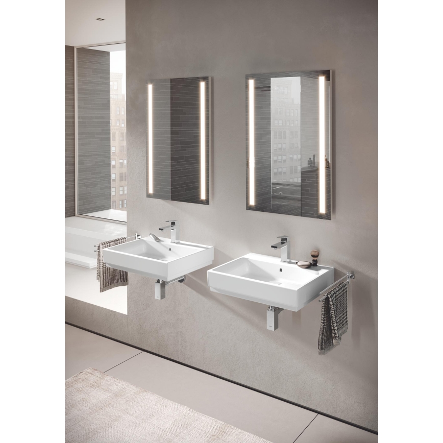 GROHE 23445000 - Mitigeur pour lavabo EUROCUBE taille M, chrome brillant