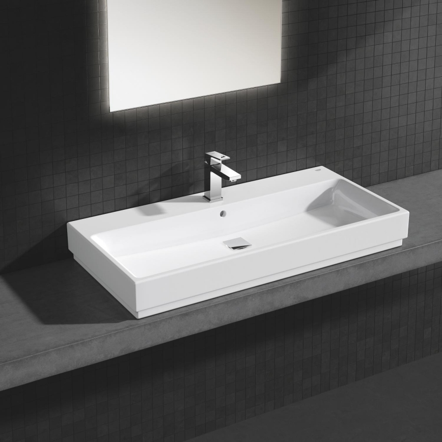 GROHE 23445000 - Mitigeur pour lavabo EUROCUBE taille M, chrome brillant