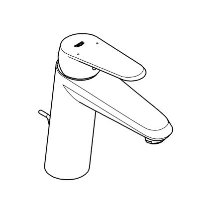 GROHE 23448002 - Mitigeur pour lavabo EURODISC COSMOPOLITAN, taille M, chrome