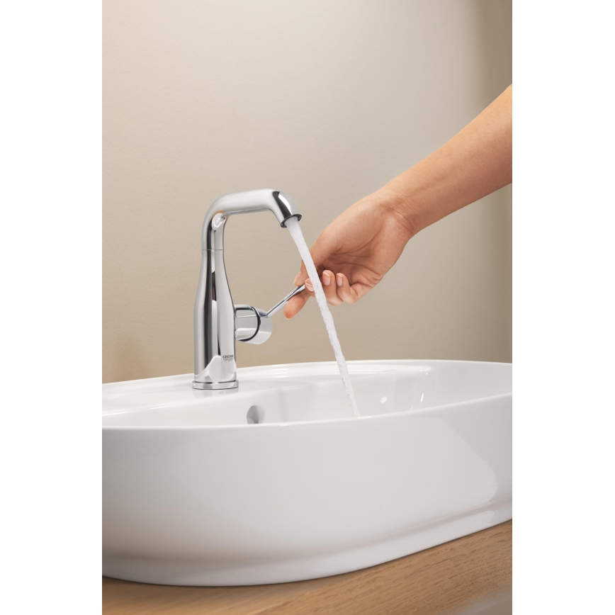 GROHE 23463001 - Mitigeur de lavabo ESSENCE taille M, chrome brillant