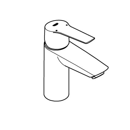 GROHE 23550002 - Mitigeur pour lavabo START DN 15 chromé brillant