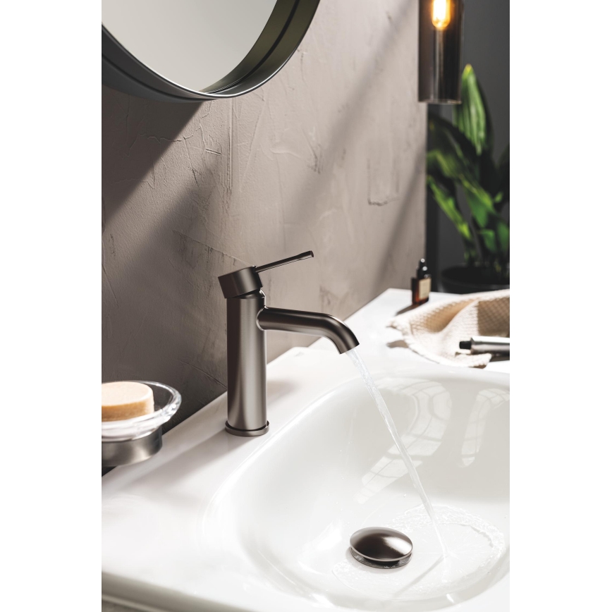 GROHE 23590AL1 - Mitigeur de lavabo ESSENCE, taille S, graphite