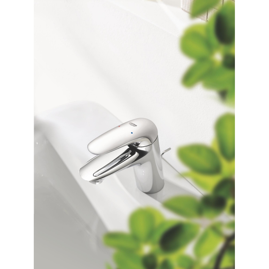 GROHE 23707003 - Mitigeur de lavabo EUROSTYLE 163 mm, chrome brillant