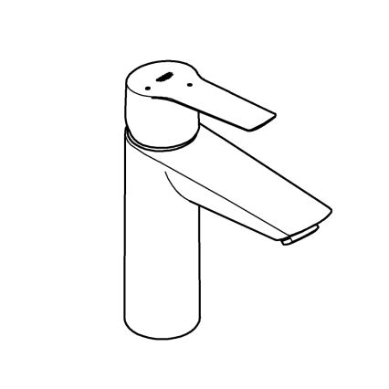 GROHE 23746002 - Mitigeur pour lavabo START taille M chrome brillant