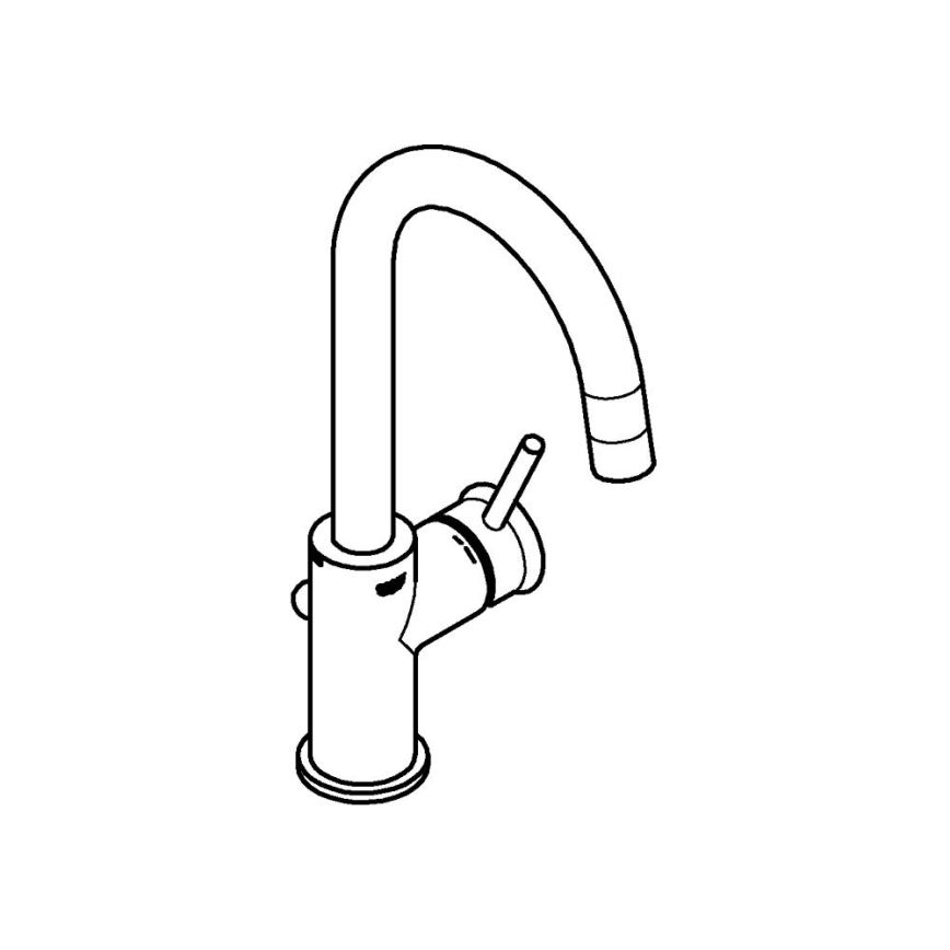 GROHE 23783000 - Mitigeur de lavabo START CLASSIC 311 mm chrome brillant