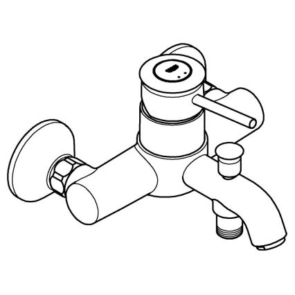 GROHE 23787000 - Mitigeur de baignoire START CLASSIC DN 15 chrome poli