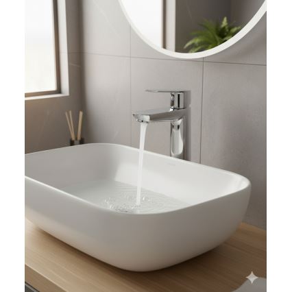 GROHE 23803000 - Mitigeur pour lavabo EUROSMART chrome brillant