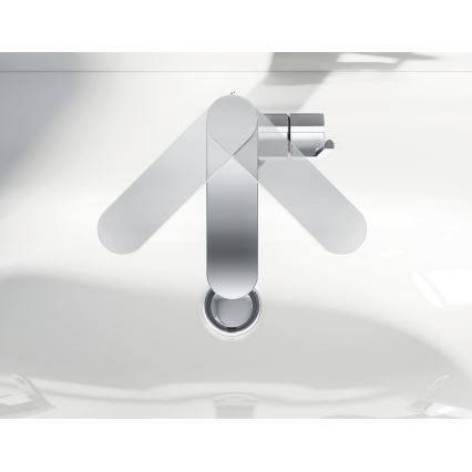 GROHE 23872003 - Mitigeur de lavabo PLUS M, finition chrome poli