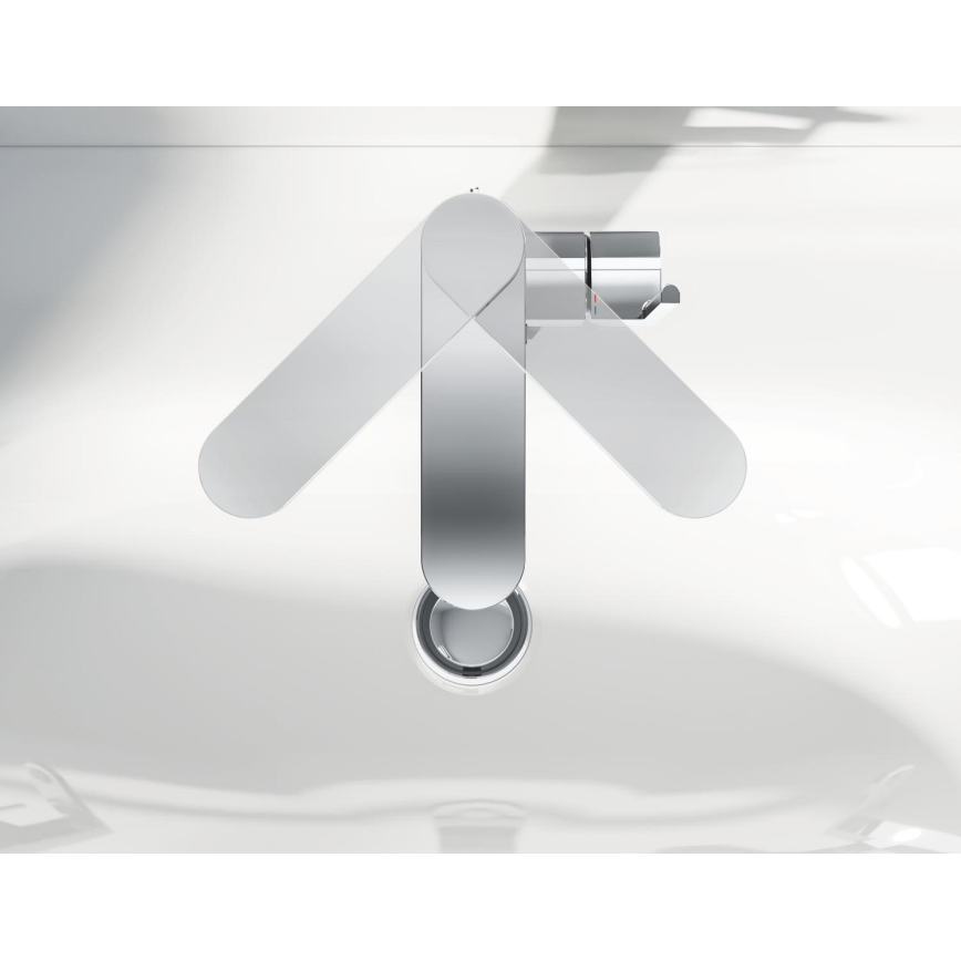 GROHE 23872003 - Mitigeur de lavabo PLUS M, finition chrome poli