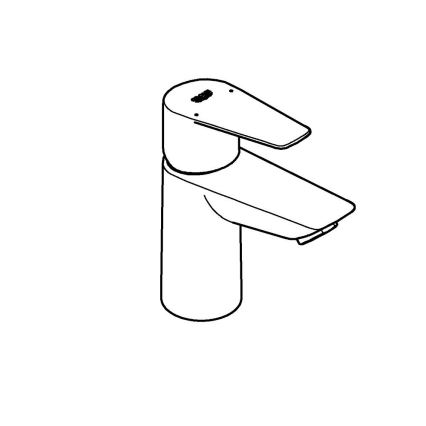 GROHE 23898001 - Mitigeur de lavabo START EDGE chromé brillant