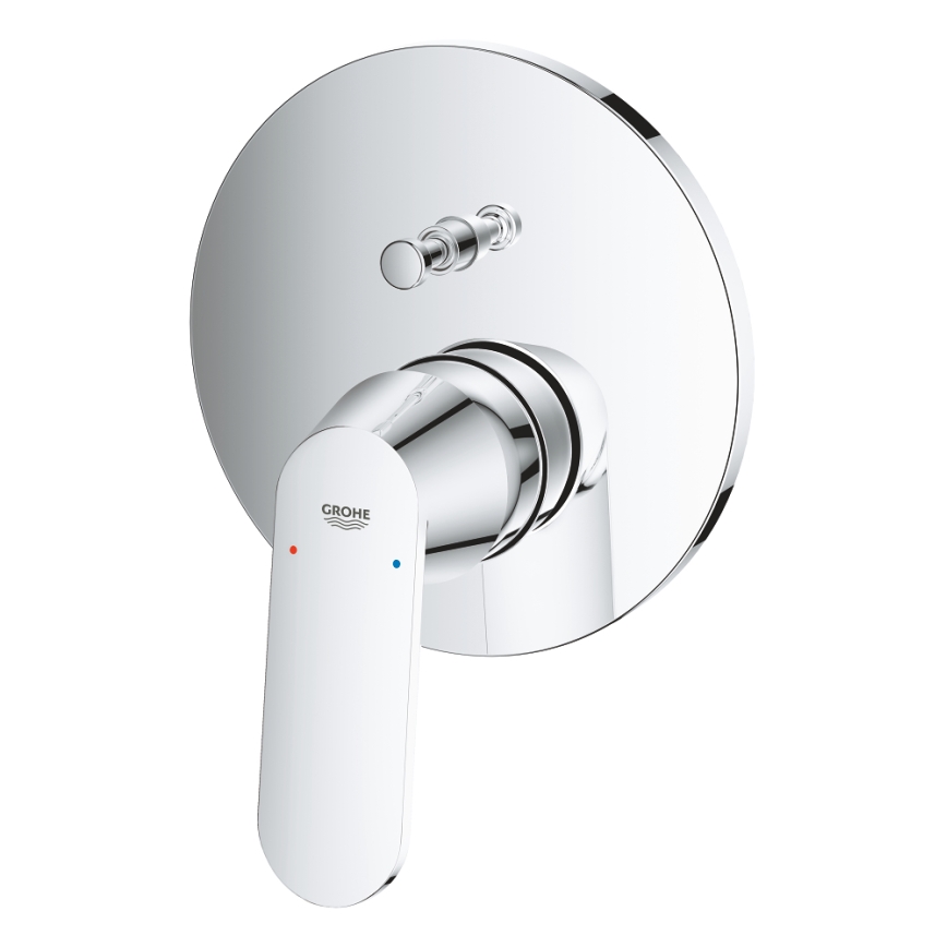 GROHE 24045000 - Mitigeur à inverseur 2 voies EUROSMART chromé brillant