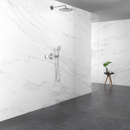 GROHE 24075000 - Mitigeur thermostatique de douche GROHTHERM, chrome brillant