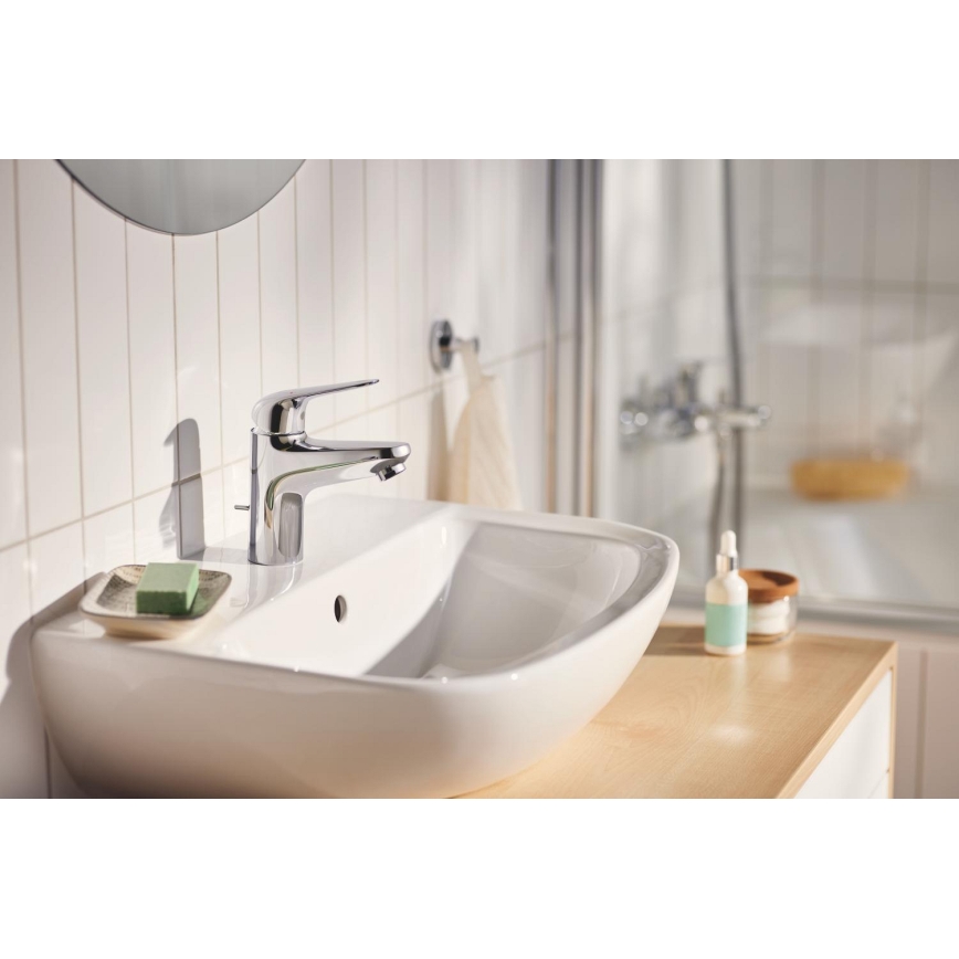 GROHE 24325001 - Mitigeur pour lavabo SWIFT DN 15, taille M, finition chrome brillant