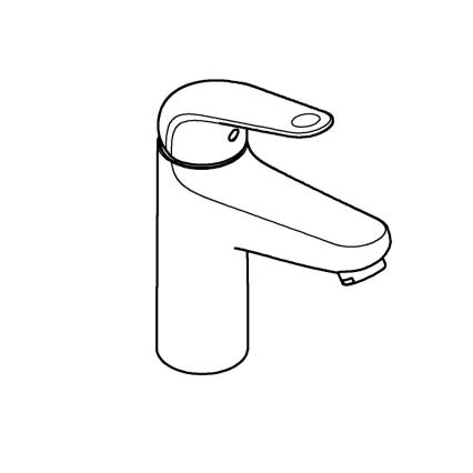 GROHE 24329001 - Mitigeur de lavabo SWIFT DN 15, chrome poli