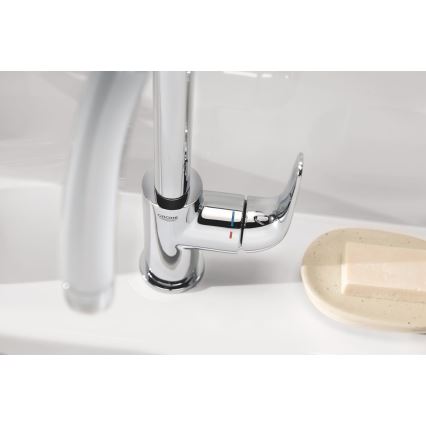 GROHE 24330001 - Mitigeur pour lavabo EUROSMART taille L chrome brillant