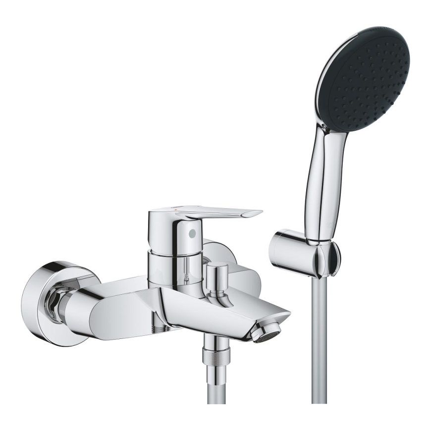 GROHE 25283002 - Mitigeur de baignoire avec accessoires DN 15, chrome brillant